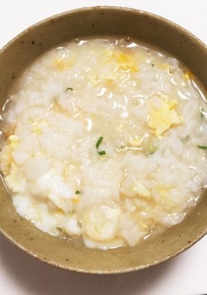 寒い朝、風邪の時に♡ほっこり雑炊-レシピのメイン写真