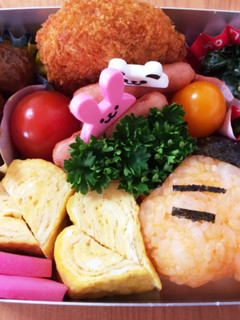 キャラ弁 おしりたんてい-レシピのメイン写真