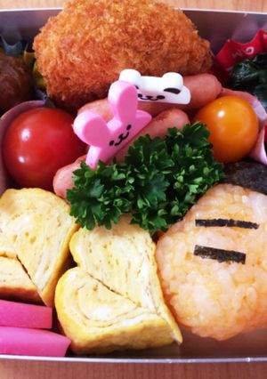キャラ弁 おしりたんてい-レシピのメイン写真