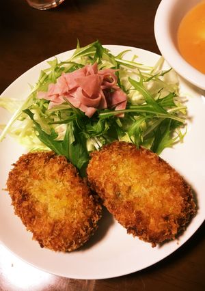 かぼちゃコロッケ-レシピのメイン写真