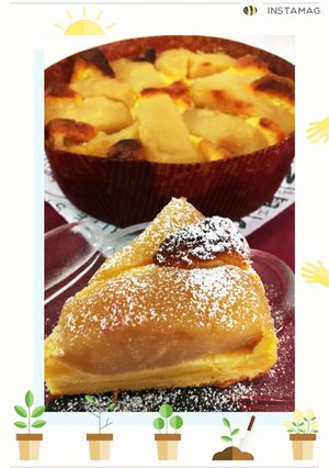 砂糖なし！アップル・ポテトケーキ-レシピのメイン写真