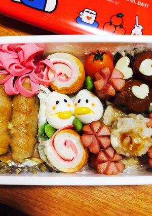 旦那さん♡ラブリーお弁当♡-レシピのメイン写真