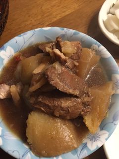 大根と豚肉の煮物-レシピのメイン写真