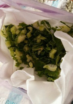 セロリの葉の冷凍保存♪-レシピのメイン写真