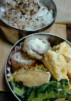 ミルフィーユかつチーズインお弁当-レシピのメイン写真