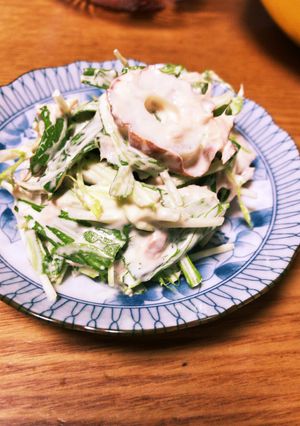 水菜のツナサラダ-レシピのメイン写真