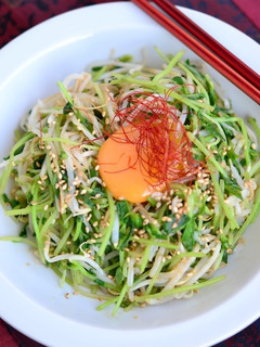 豆苗ともやしの卵ナムル-レシピのメイン写真