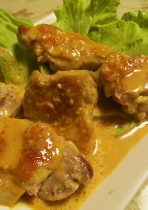 ローストチキンの♪簡単マヨ味ソース仕立て-レシピのメイン写真