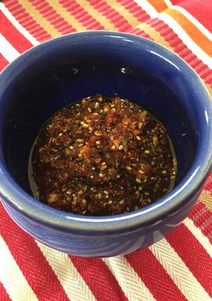 ついつい食べちゃう♡辣油（ラー油）　-レシピのメイン写真