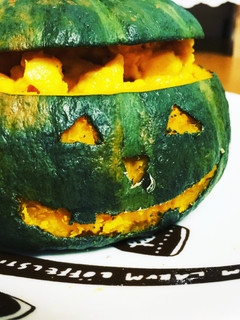 ハロウィン☆さつまいもとかぼちゃのサラダ-レシピのメイン写真