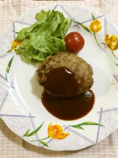 超絶かんたん!肉厚ハンバーグ-レシピのメイン写真