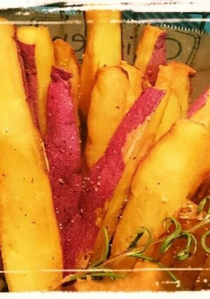 じゃが芋とさつまいものスティックフライ-レシピのメイン写真