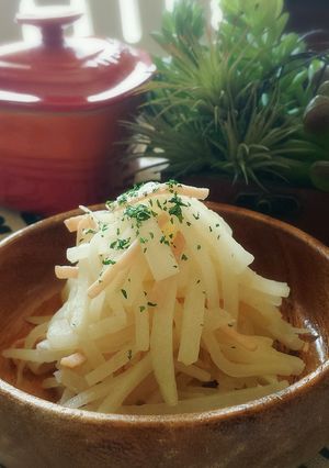 大根とハムdeバター塩炒め-レシピのメイン写真