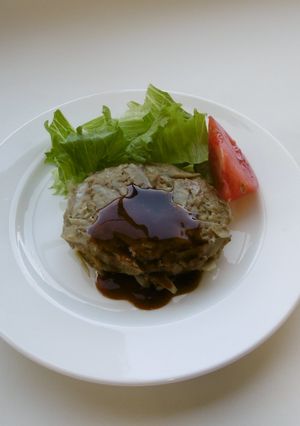 新食感のシャキシャキごぼうバーグ-レシピのメイン写真