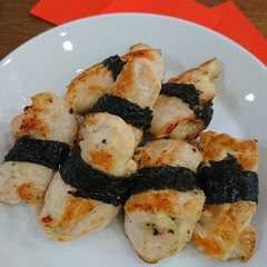 A picture of 簡単！ふっくら鶏ムネの海苔マヨ焼き.