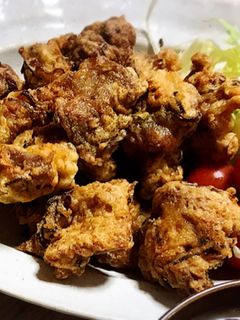 豚肩ブロック肉の唐揚げ(変わり揚げ)-レシピのメイン写真