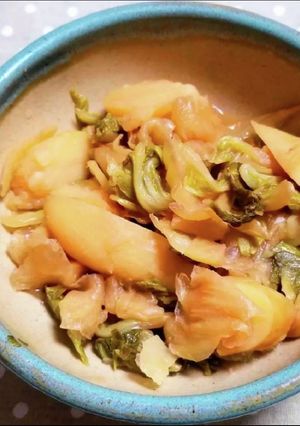 白菜とジャガイモの煮物-レシピのメイン写真
