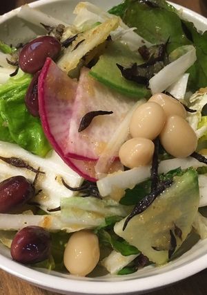 すりおろしりんごのホットサラダ-レシピのメイン写真