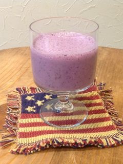 バナナ&ブルーベリースムージー-レシピのメイン写真