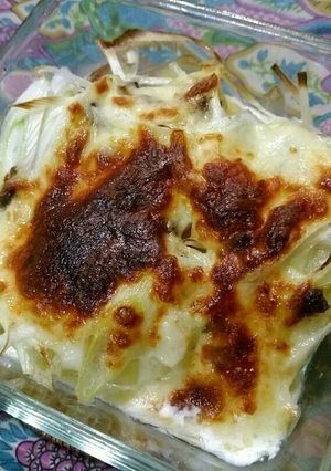 簡単 ネギとポテトのチーズ焼き-レシピのメイン写真