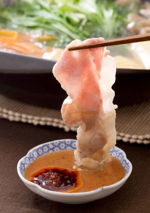 豚肉のしゃぶしゃぶ鍋-レシピのメイン写真