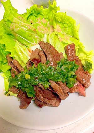 ねぎ塩焼き肉-レシピのメイン写真