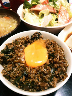 肉味噌丼-レシピのメイン写真
