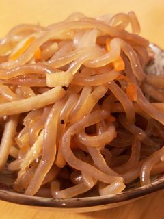 かさ増し!糸こんにゃくのきんぴら-レシピのメイン写真