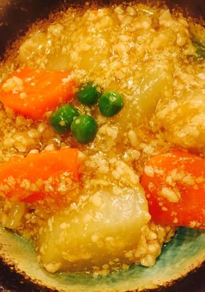 ❄︎大根ひき肉❤️時短簡単トロトロ煮❄︎-レシピのメイン写真