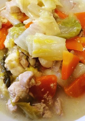 乳不使用★　高野豆腐のクリーム煮-レシピのメイン写真