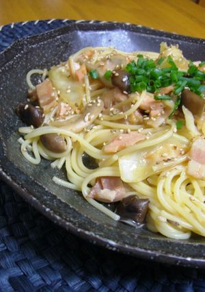 ♡*♥サーモンとしめじの和風パスタ♡*♥-レシピのメイン写真
