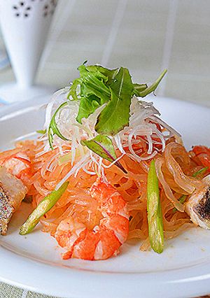 乾燥こんにゃくでトムヤムパスタ風♪-レシピのメイン写真