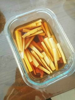 大根の皮のポン酢漬け-レシピのメイン写真