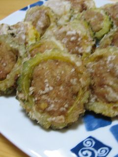 ゴーヤの肉詰めカラッと揚げ!-レシピのメイン写真