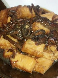 簡単♪ぜんまいと厚揚げの炒め煮☆-レシピのメイン写真