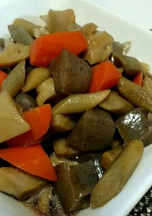 食物繊維たっぷり☆根菜の煮物-レシピのメイン写真