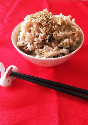 切干大根の生姜炊き込み十六穀ごはん-レシピのメイン写真