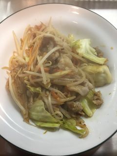 【1人分】かんたん肉野菜炒め-レシピのメイン写真