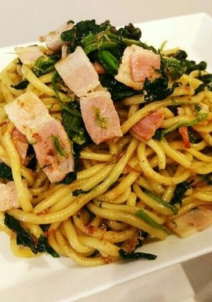 ちゃんぽん麺で和風パスタ-レシピのメイン写真