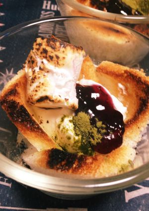 濃厚ヨーグルトのカップトースト-レシピのメイン写真