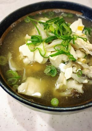 ダイエット♪まいたけスープ☆雑炊も美味✨-レシピのメイン写真