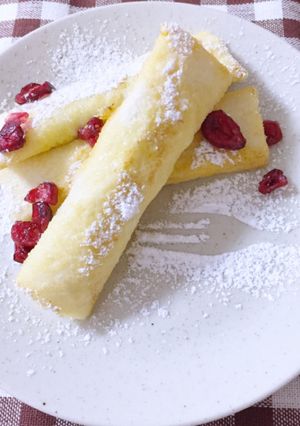 バレンタインフレンチトーストチョコベリー-レシピのメイン写真