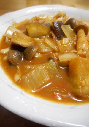 なすとトマトとしめじのカレー煮-レシピのメイン写真
