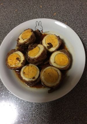 肉巻き卵-レシピのメイン写真