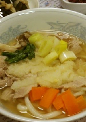 豚バラみぞれうどん-レシピのメイン写真