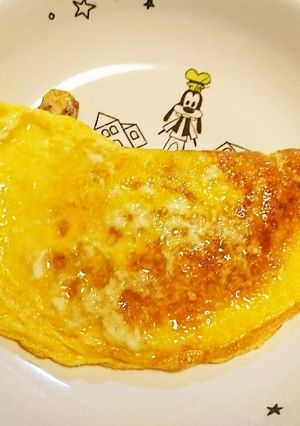 簡単!とろとろオムレツ-レシピのメイン写真