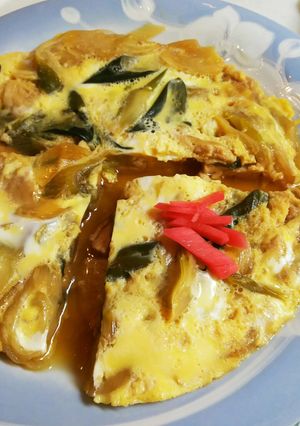 下仁田ネギと鶏むね肉の卵とじ-レシピのメイン写真
