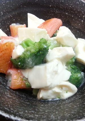 カニカマと豆腐の生姜あんかけ-レシピのメイン写真