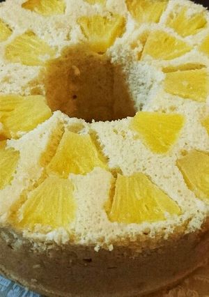 パイナップルシフォンケーキ-レシピのメイン写真