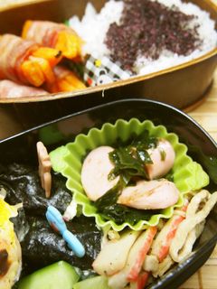 魚肉ソーセージとわかめの簡単いため☆-レシピのメイン写真